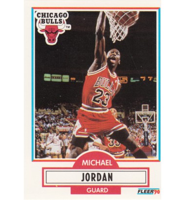 FLEER 1990-1991 Base 26.1 Michael Jordan (Chicago Bulls)